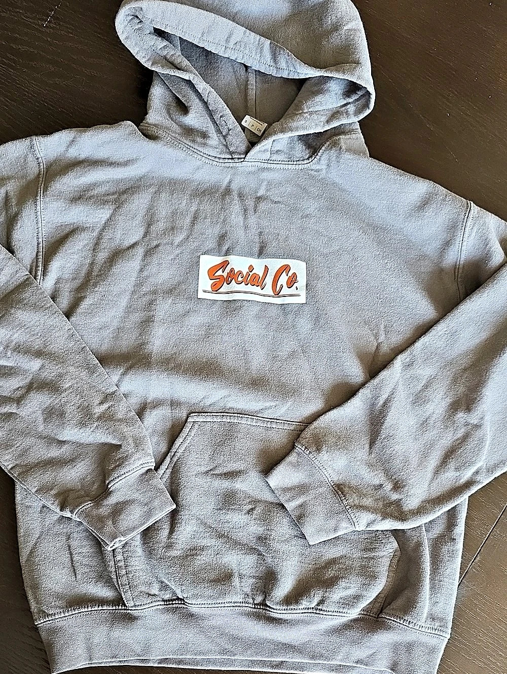 Gildan Heavy Blend Hooded Sweatshirt Gray Small Hoodie